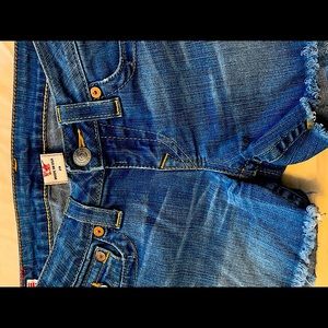 True Religion Keira Shorts Size 29 Excellent